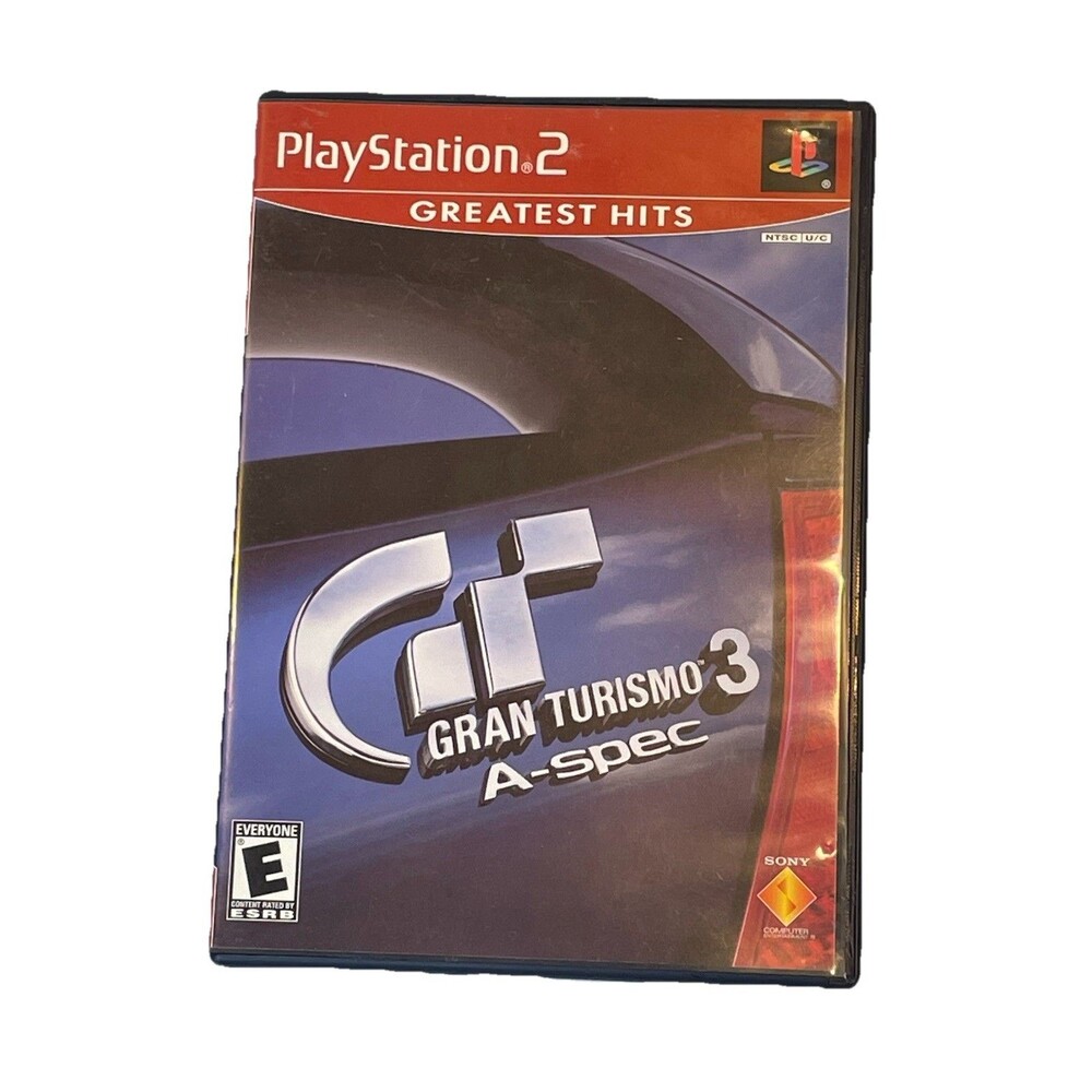 Gran Turismo 3 A-Spec Greatest Hits Sony PS2 PlayStation 2 Complete In Box